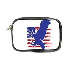 Usa Flag Eagle Symbol American Bald Eagle Country Coin Purse by Wegoenart