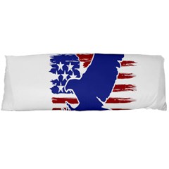 Usa Flag Eagle Symbol American Bald Eagle Country Body Pillow Case (dakimakura) by Wegoenart