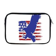 Usa Flag Eagle Symbol American Bald Eagle Country Apple Macbook Pro 17  Zipper Case by Wegoenart