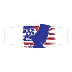 Usa Flag Eagle Symbol American Bald Eagle Country Stretchable Headband by Wegoenart