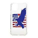 Usa Flag Eagle Symbol American Bald Eagle Country iPhone 11 Pro 5.8 Inch TPU UV Print Case Front