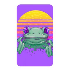 Frog Animal Sun Amphibian Figure Digital Art Memory Card Reader (rectangular) by Wegoenart