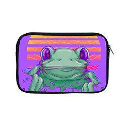 Frog Animal Sun Amphibian Figure Digital Art Apple Macbook Pro 13  Zipper Case by Wegoenart