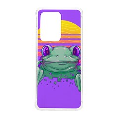 Frog Animal Sun Amphibian Figure Digital Art Samsung Galaxy S20 Ultra 6 9 Inch Tpu Uv Case