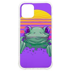 Frog Animal Sun Amphibian Figure Digital Art Iphone 12/12 Pro Tpu Uv Print Case by Wegoenart