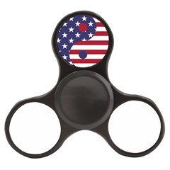 Yang Yin America Flag Abstract Art Asian Balance Finger Spinner by Wegoenart