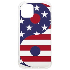 Yang Yin America Flag Abstract Art Asian Balance Iphone 12/12 Pro Tpu Uv Print Case