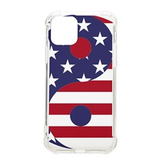 Yang Yin America Flag Abstract Art Asian Balance Iphone 11 Pro 5 8 Inch Tpu Uv Print Case