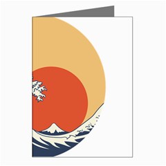 The Great Wave Off Kanagawa Waves Greeting Cards (pkg Of 8)