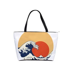 The Great Wave Off Kanagawa Waves Classic Shoulder Handbag by Wegoenart