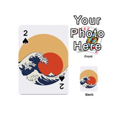 The Great Wave Off Kanagawa Waves Playing Cards 54 Designs (mini)