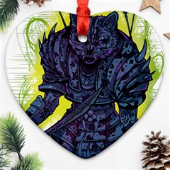 Zombie Animal Warrior Armor Arrows Aura Ornament (heart)