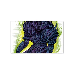 Zombie Animal Warrior Armor Arrows Aura Sticker Rectangular (100 Pack) by Wegoenart