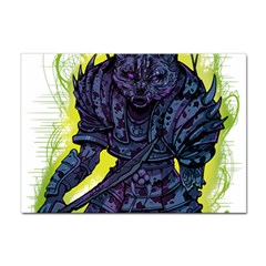 Zombie Animal Warrior Armor Arrows Aura Sticker A4 (100 Pack) by Wegoenart