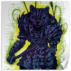 Zombie Animal Warrior Armor Arrows Aura Canvas 16  X 16  by Wegoenart