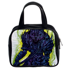 Zombie Animal Warrior Armor Arrows Aura Classic Handbag (two Sides) by Wegoenart