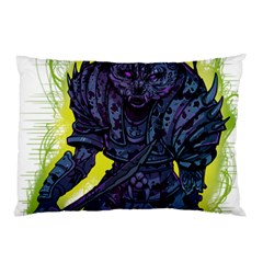 Zombie Animal Warrior Armor Arrows Aura Pillow Case by Wegoenart