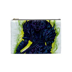 Zombie Animal Warrior Armor Arrows Aura Cosmetic Bag (medium) by Wegoenart