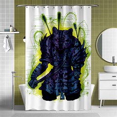 Zombie Animal Warrior Armor Arrows Aura Shower Curtain 48  X 72  (small)  by Wegoenart