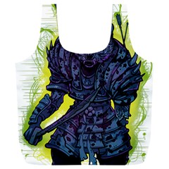 Zombie Animal Warrior Armor Arrows Aura Full Print Recycle Bag (xxl) by Wegoenart