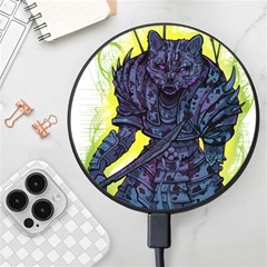 Zombie Animal Warrior Armor Arrows Aura Wireless Fast Charger(black)