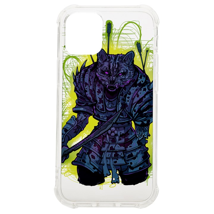 Zombie Animal Warrior Armor Arrows Aura iPhone 12 mini TPU UV Print Case	