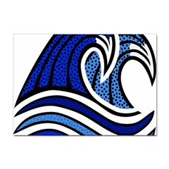 Print Water Waves Sticker A4 (100 Pack) by Wegoenart