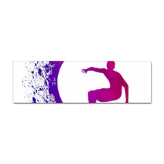 Wave Surfer Surfing Sport Athlete Water Sea Sticker Bumper (100 Pack) by Wegoenart