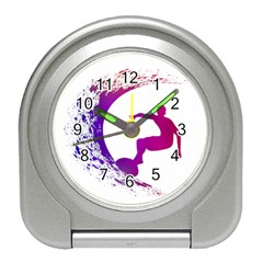 Wave Surfer Surfing Sport Athlete Water Sea Travel Alarm Clock by Wegoenart