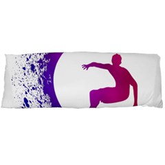 Wave Surfer Surfing Sport Athlete Water Sea Body Pillow Case (dakimakura) by Wegoenart