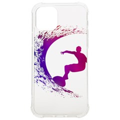 Wave Surfer Surfing Sport Athlete Water Sea Iphone 12/12 Pro Tpu Uv Print Case by Wegoenart