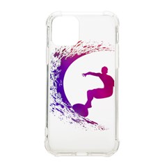 Wave Surfer Surfing Sport Athlete Water Sea Iphone 11 Pro 5 8 Inch Tpu Uv Print Case by Wegoenart