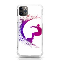 Wave Surfer Surfing Sport Athlete Water Sea Iphone 11 Pro Max 6 5 Inch Tpu Uv Print Case by Wegoenart