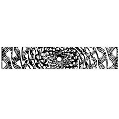 Illusions Abstract Black And White Patterns Swirls Large Premium Plush Fleece Scarf 