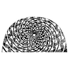 Illusions Abstract Black And White Patterns Swirls Anti Scalding Pot Cap by Wegoenart