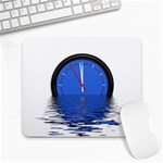 The Eleventh Hour Clock Time Catastrophe Large Mousepad Front