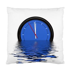 The Eleventh Hour Clock Time Catastrophe Standard Cushion Case (Two Sides)