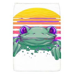 Frog Animal Sun Amphibian Figure Digital Art Removable Flap Cover (s) by Wegoenart