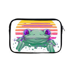 Frog Animal Sun Amphibian Figure Digital Art Apple Macbook Pro 13  Zipper Case by Wegoenart