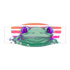 Frog Animal Sun Amphibian Figure Digital Art Stretchable Headband by Wegoenart