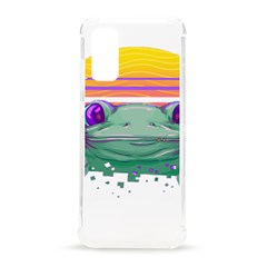 Frog Animal Sun Amphibian Figure Digital Art Samsung Galaxy S20 6 2 Inch Tpu Uv Case