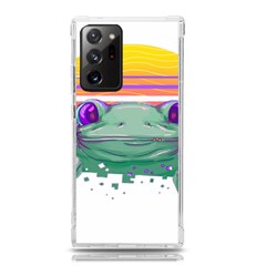 Frog Animal Sun Amphibian Figure Digital Art Samsung Galaxy Note 20 Ultra Tpu Uv Case by Wegoenart