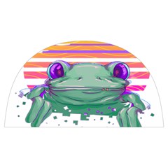 Frog Animal Sun Amphibian Figure Digital Art Anti Scalding Pot Cap by Wegoenart