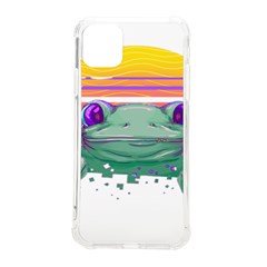 Frog Animal Sun Amphibian Figure Digital Art Iphone 11 Pro Max 6 5 Inch Tpu Uv Print Case by Wegoenart