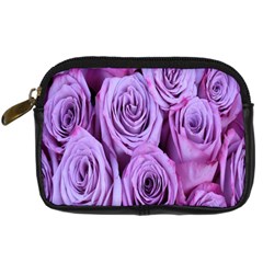 Roses-52 Digital Camera Leather Case by nateshop