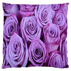 Roses-52 Standard Premium Plush Fleece Cushion Case (two Sides) by nateshop