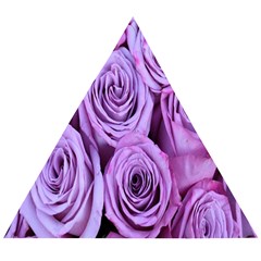 Roses-52 Wooden Puzzle Triangle by nateshop