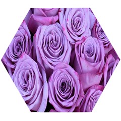 Roses-52 Wooden Puzzle Hexagon