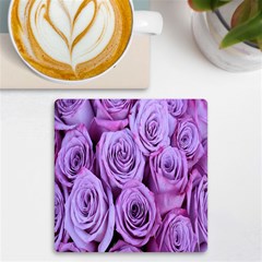 Roses-52 Uv Print Square Tile Coaster  by nateshop