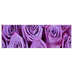 Roses-52 Banner And Sign 12  X 4  by nateshop